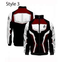 Avengers Endgame Quantum Realm Varsity Jacket